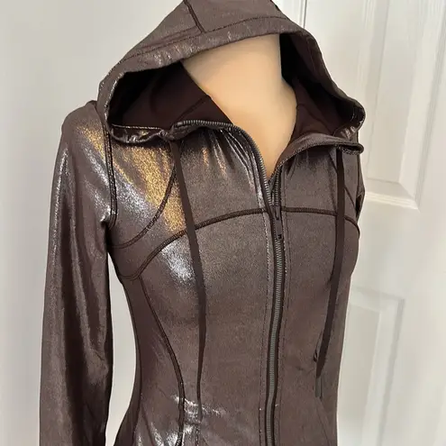 Lululemon  Hooded  Define Jacket Radiant Foil French Press