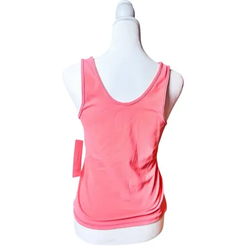 Athleta  Pink Fitted Athletic Sporty Workout Tank Top Sz M NWT