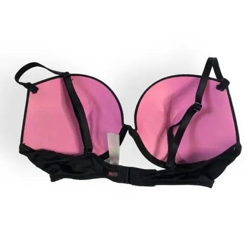 Victoria’s Secret PINK Wear Everywhere Super Push Up Bra Black Size undefined