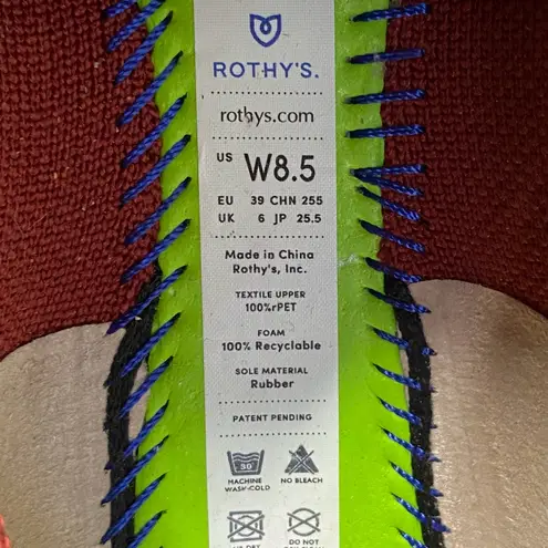 Rothy's ROTHY’S Mary Jane Bow Tie Point Toe Flats Red US W8.5