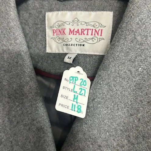 Pink Martini Pink‎ Martini Wool Blend Social Status Jacket Size M