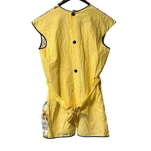 Vintage 1940’s 50’s Carmen Lee Novelty Wrap Floral Apron/ Dress Size S/M