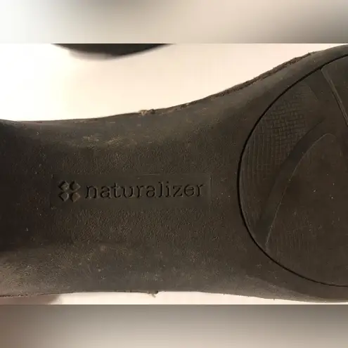 Naturalizer brown wedge comfort shoes size 8 M