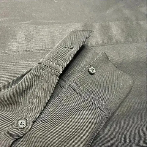 COS Black Button Up Shirt Dress Size 4