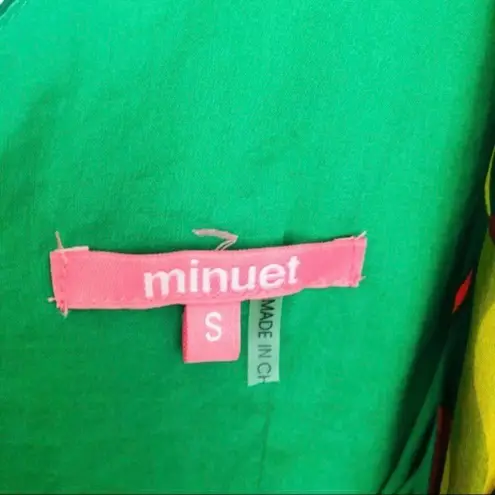 Minuet Floral Silk Organza Mini Dress Prom Homecoming Barbiecore Valentines