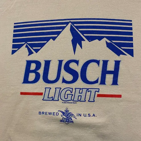 Urban Outfitters Busch Light Logo Crewneck Sweater Size Large