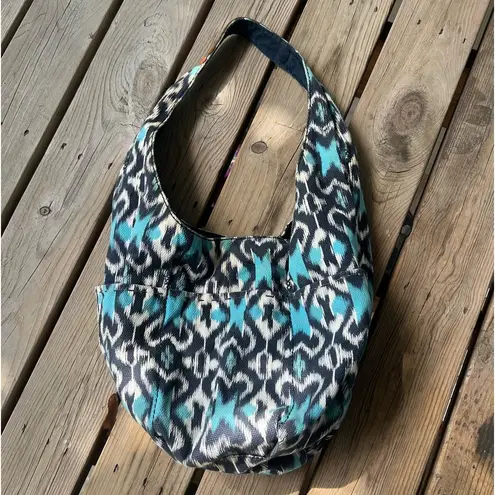 Lucky Brand  large canvas hobo bag