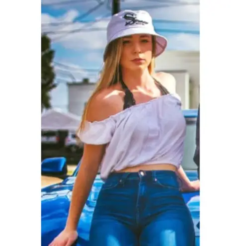 Samson Dream Big Tropical Aloha Floral Bucket Hat Pink