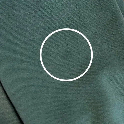 Vintage Christmas Sweatshirt Embroidered Holiday Ugly Sweater Unisex Large Green