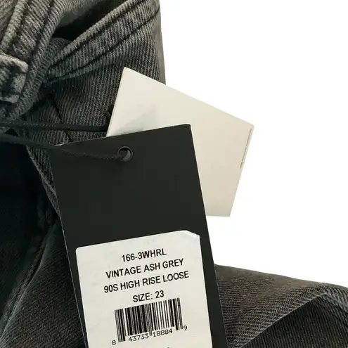 RE/DONE Womens 90s High Rise Loose Jeans 23 Vintage Ash Grey Cotton 90’s Y2K