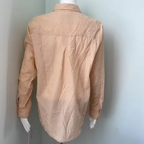 Lola River Cotton Blouse Orange Size L