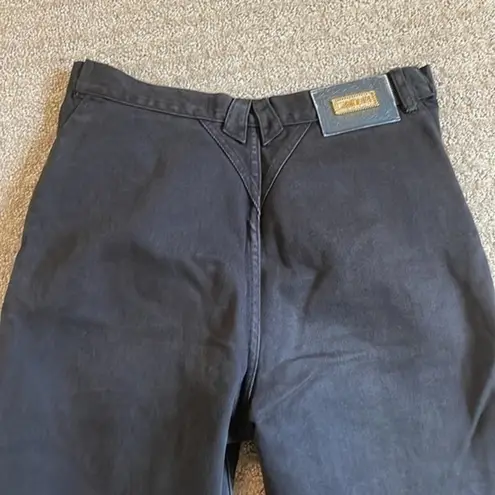 LawMan Vintage Western Black Button Fly Jeans