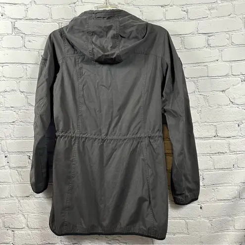 Roots 73 Martinriver Water Resistant Jacket Hooded Cinch Waist Black S