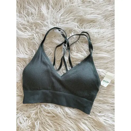 Aerie  Seamless Strappy Padded Bralette Size XS