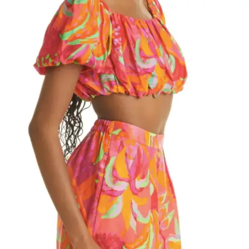 Farm Rio NEW Fruit Brush Crop Top