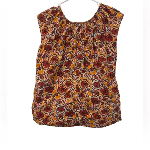 MARNI Multi Floral Tank Top Red Size L