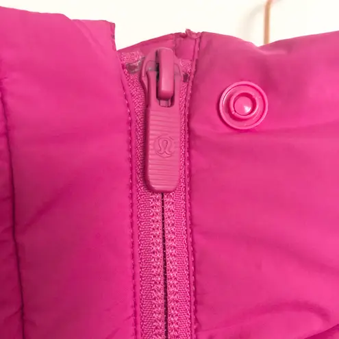 Lululemon Wunder Puff Super-Cropped Jacket Sonic Pink 0