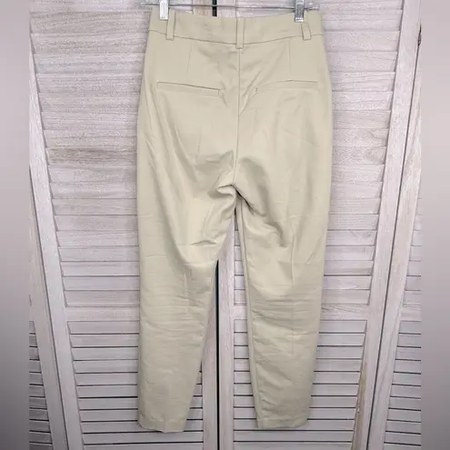 H&M  Tan Dress Pants Flat Front-4