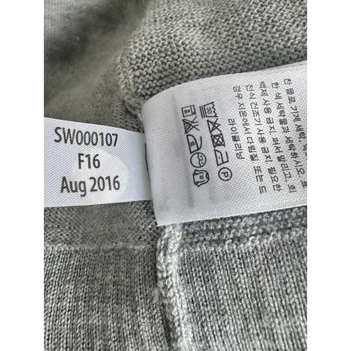 Smartwool Granite Falls Merino Wool Turtleneck Gray Sweater Dress in Size Small