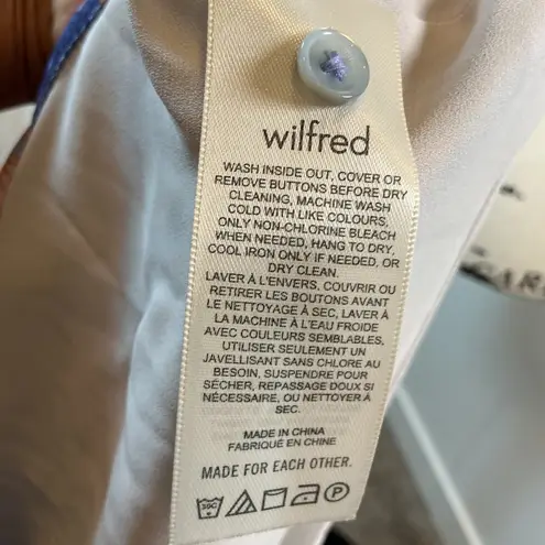 Wilfred Daydreamer Mini Dress Pleated Long Sleeve Party Women's