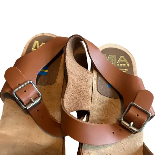 MIA  Abba Lug Sole Clogs Closed Toe Leather Loafers Shoes Size 40 10 NIB NEW - Image 11