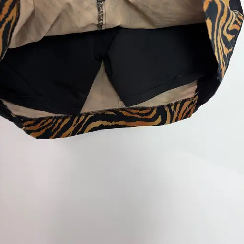 Polo Golf Ralph Lauren Skort Skirt Animal Tiger Print size 4 Brown