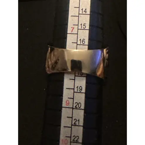 Tanzanite Sterling Silver Ring With CZs Size 8 White