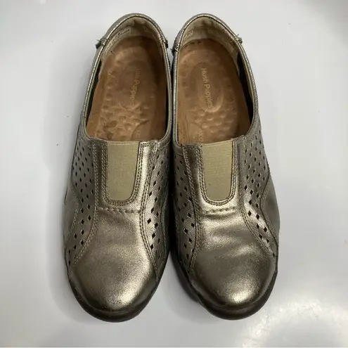 Hush Puppies metallic comfort Shoes size 8