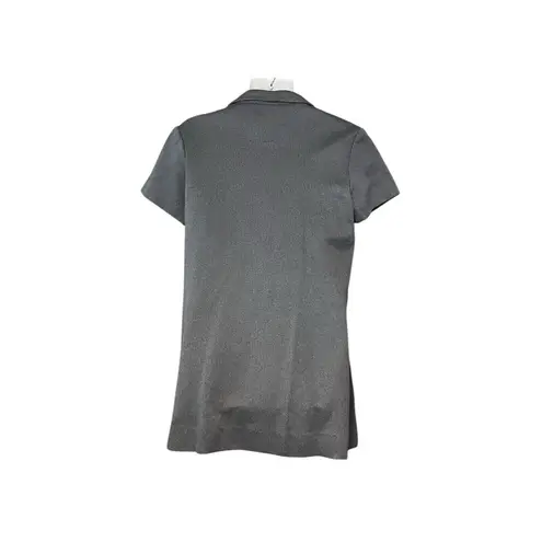 Handmade Vintage Gray Trapeze Women’s Size Small Short Sleeve Mini Dress USA