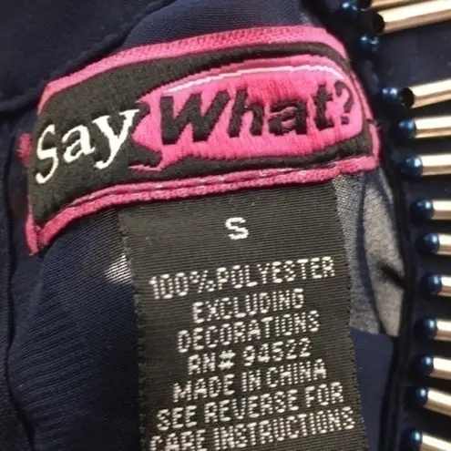 Say What? say what ladies blouse S.