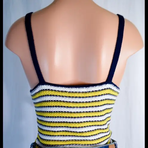 it's our time Yellow, Multi-Colored, Striped, Knit Top