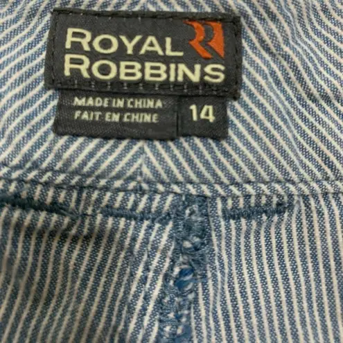 Royal Robbins  Stripped 100% Cotton Capri Pant - Image 4