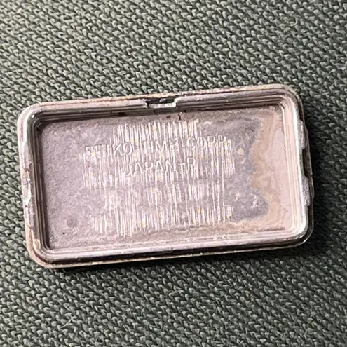 Seiko Gold Tone Watch diamond accents WORKING 1320-5029 r 9n2536 Vintage