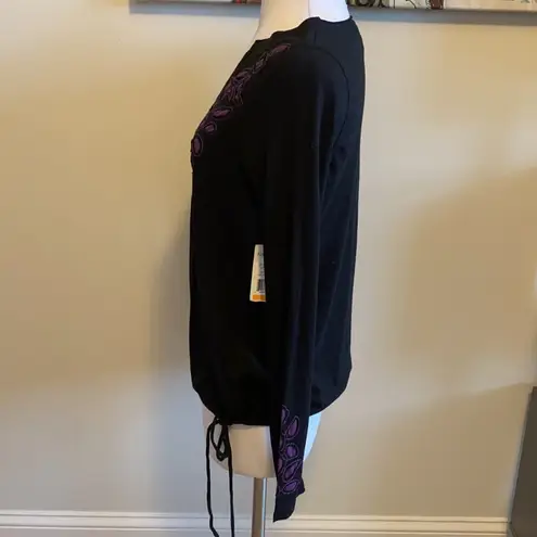 Karen Kane Fall Fantasy Split Neck Blouson Top