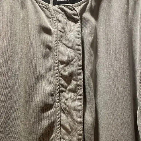 Hudson Jeans Hudson Nova Varsity Jacket - Gray thumbnail 10