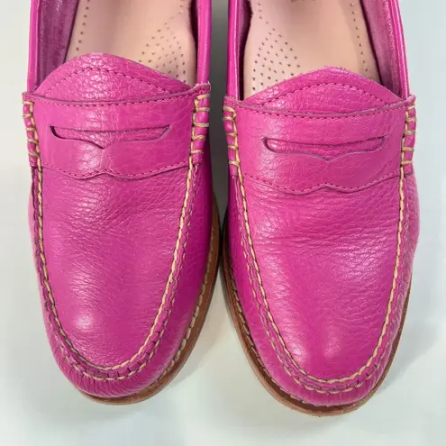 G.H. Bass & Co Weejuns Penny Loafers Women's 9 Pink Leather Slip