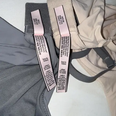 Victoria Secret Underwire Unlined Balconette Demi Bra Lot Of 2 Size 34D