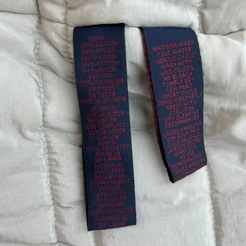 Vintage Ralph Ralph Lauren Puffer Hooded Blue Coat Size L