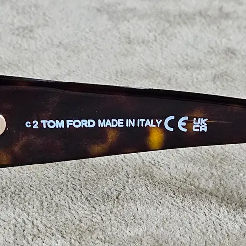 Tom Ford  Ryder 02 TF1035 Tortoiseshell Sunglasses Square Shape Acetate NEW