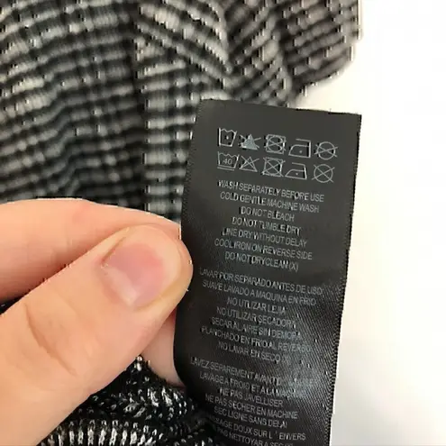 City Chic Plus Size VANITY XS Little Miss Dress Black Checkered Plaid Mini Shift