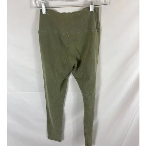 Aerie  Burnout Light Green High Rise Leggings Size Medium