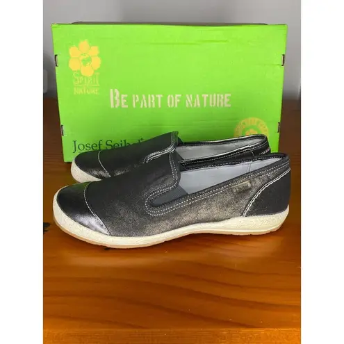 Josef Seibel Graphite Metallic Slip