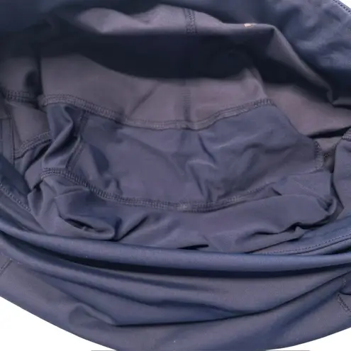 Peter Millar L Pocket Front Athletic Skirt Skort Blue Tennis Golf Pickleball