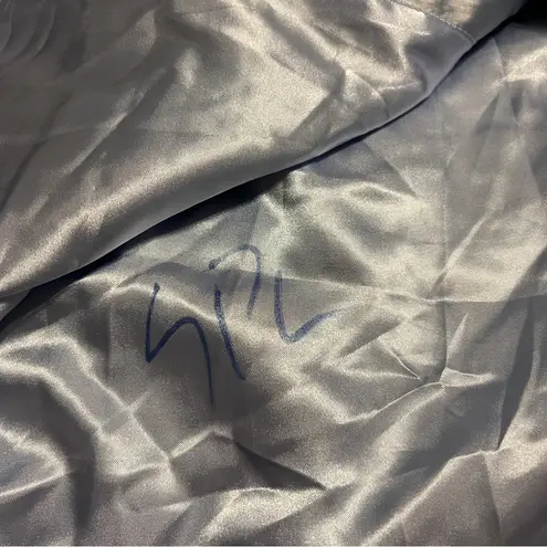 Blanc Noir NWT SAMPLE trench style dress. Blue SIZE SMALL