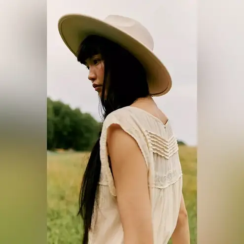 Free People NEW  Clean Slate Hat - Alabaster