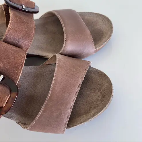 Naot Women’s Kingdom Wedge Slide Sandals EU 37 Oily Bark Nubuck/Brown Suede Brown Size 6