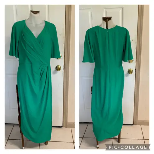 Maggy London Size 8 Green Dress