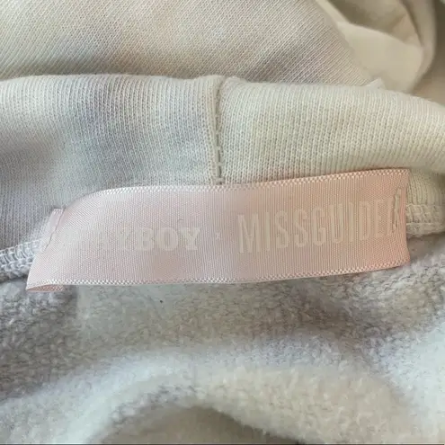 Missguided Misguided x Playboy Crop Tie Dye Hoodie Size Small