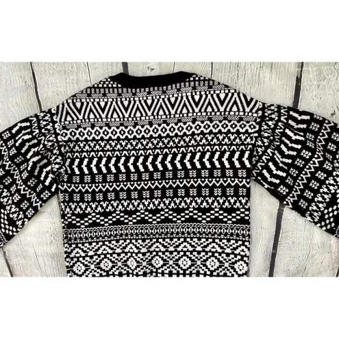 Truth By Republic Geometric Print Sweater
