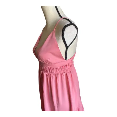 The Drop NWT- beautiful pink maxi dress, tiered skirt, brand new